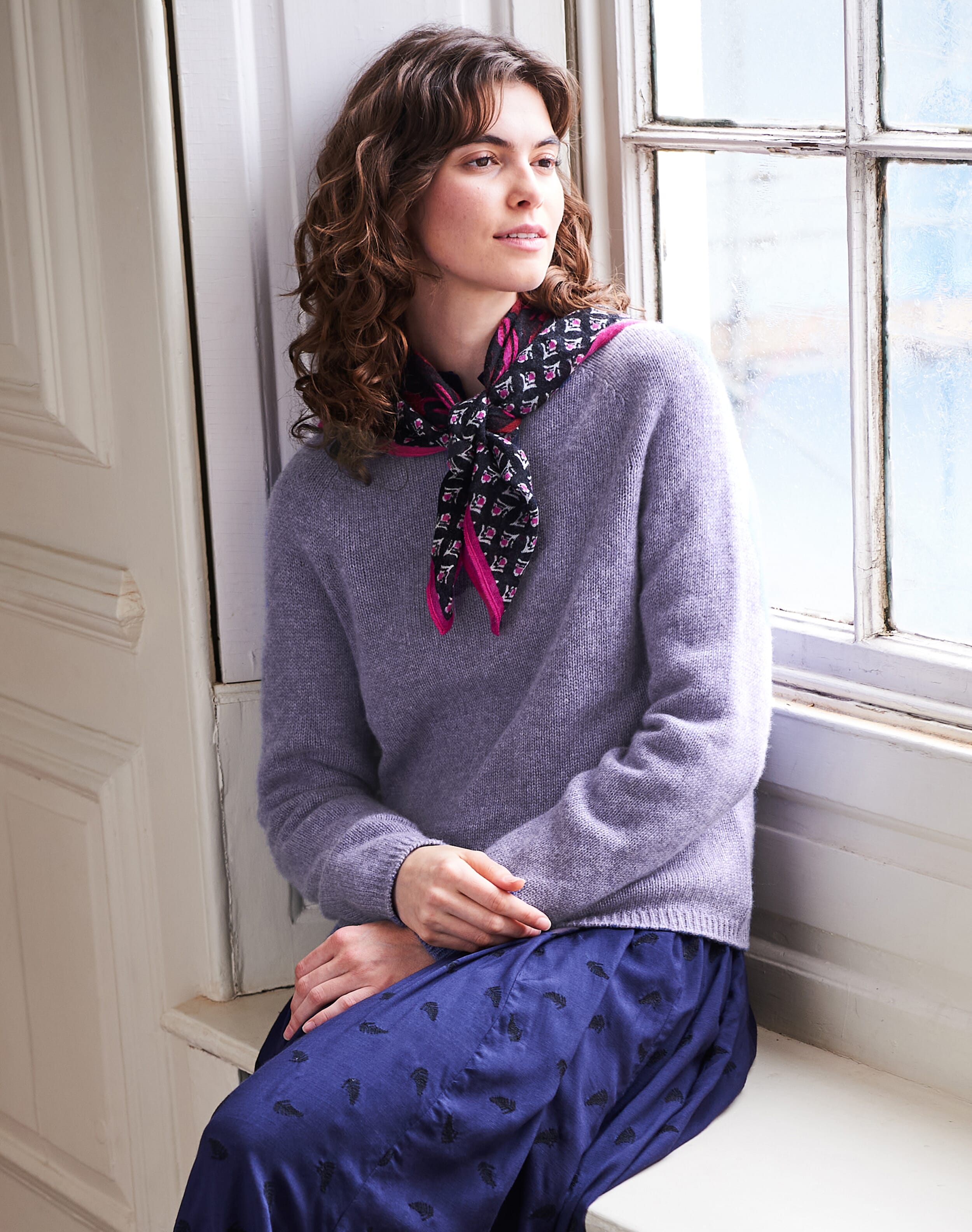 Brora Cashmere Jumper Iris