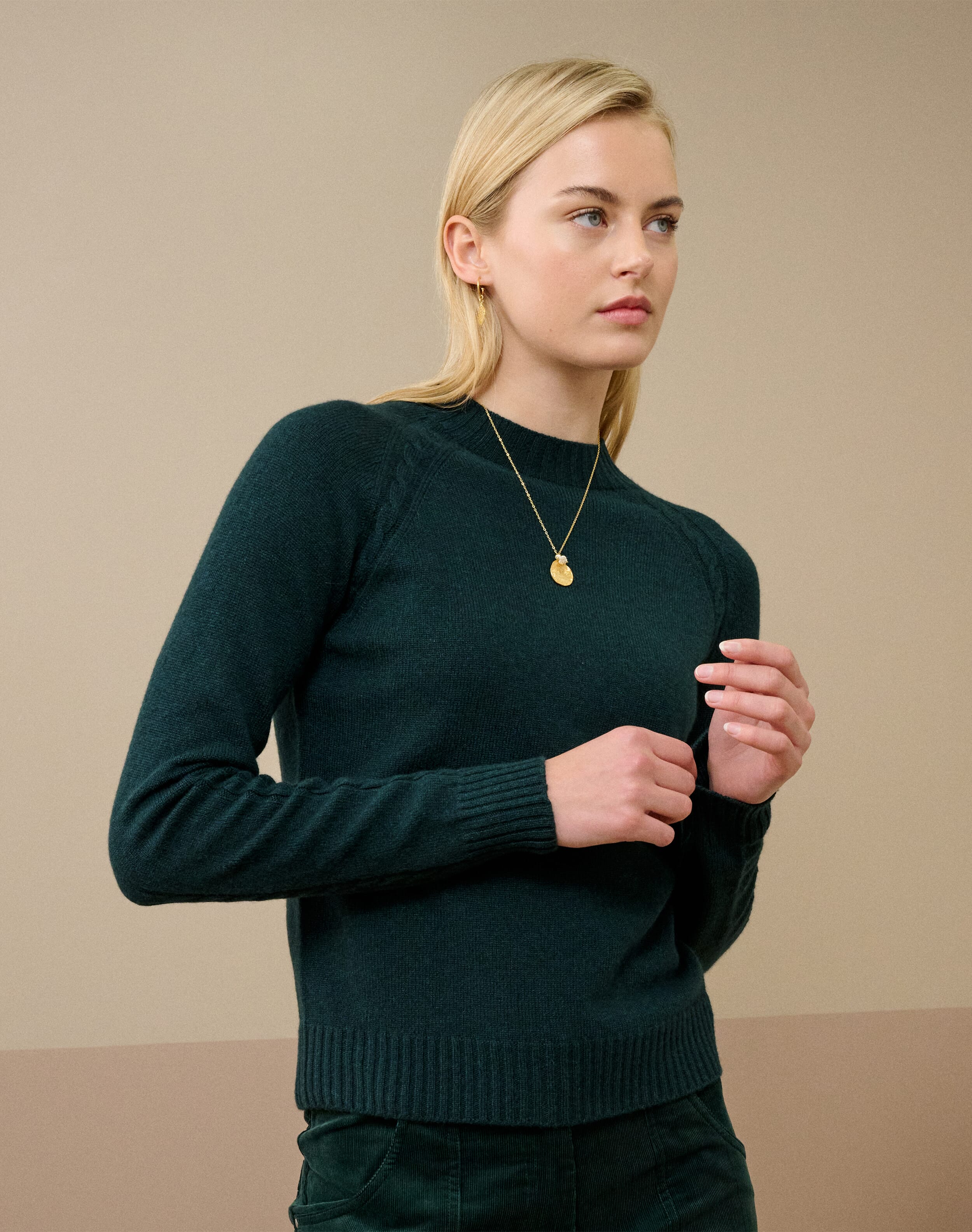 Brora Embroidered Silk Dress & wedgewood - 2