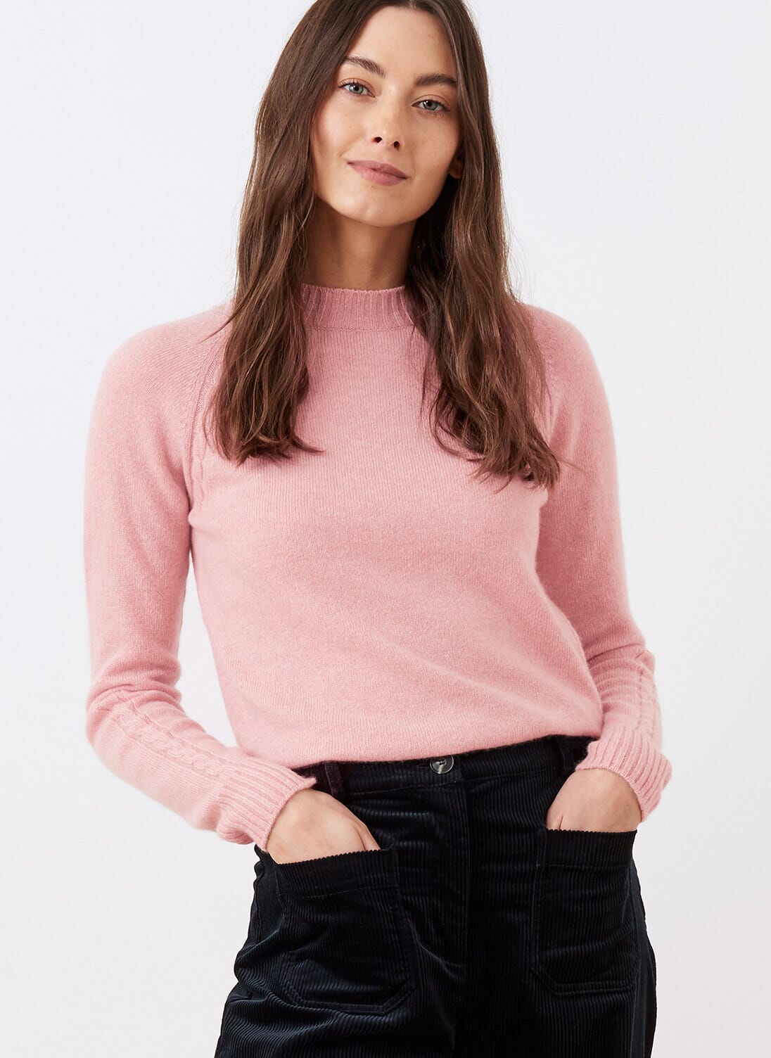 Cashmere Cable Jumper | Women's Jumpers | Brora