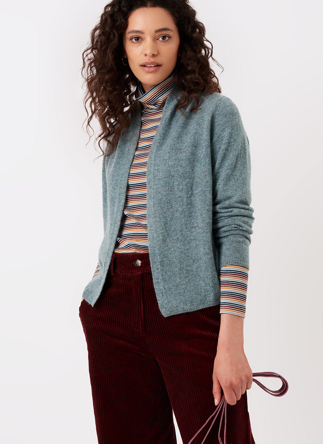 Mercury Cashmere Gauzy Cardigan | Women's Cardigans | Brora