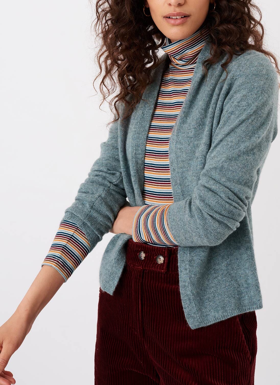 Mercury Cashmere Gauzy Cardigan Women's Cardigans Brora