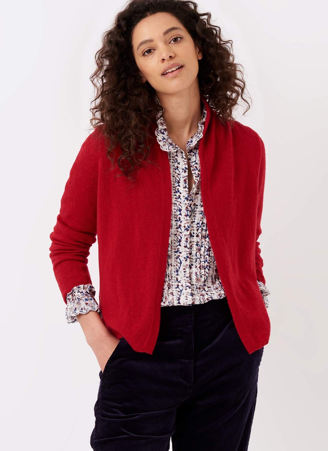 Ruby Cashmere Gauzy Cardigan Women's Cardigans Brora
