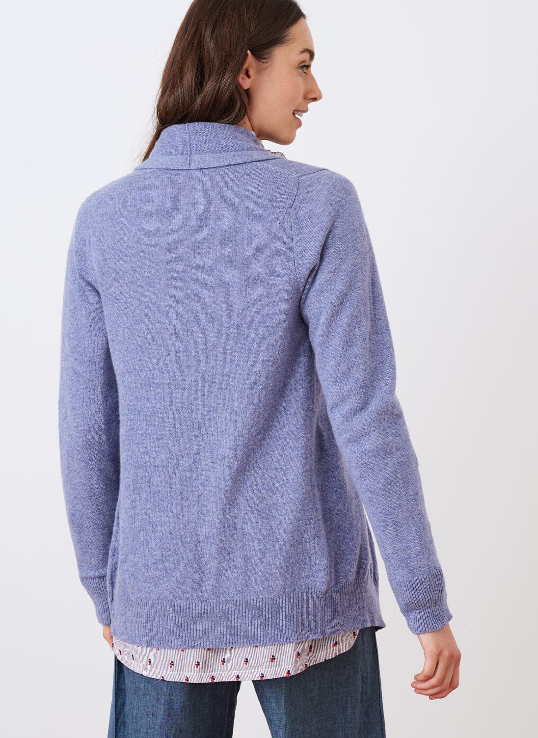 Iris Cashmere Gauzy Shawl Cardigan Cardigans Brora