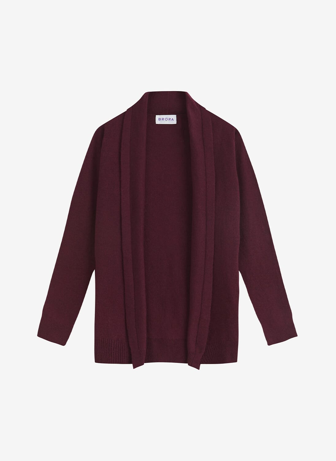 Berry Cashmere Gauzy Shawl Cardigan Cardigans Brora