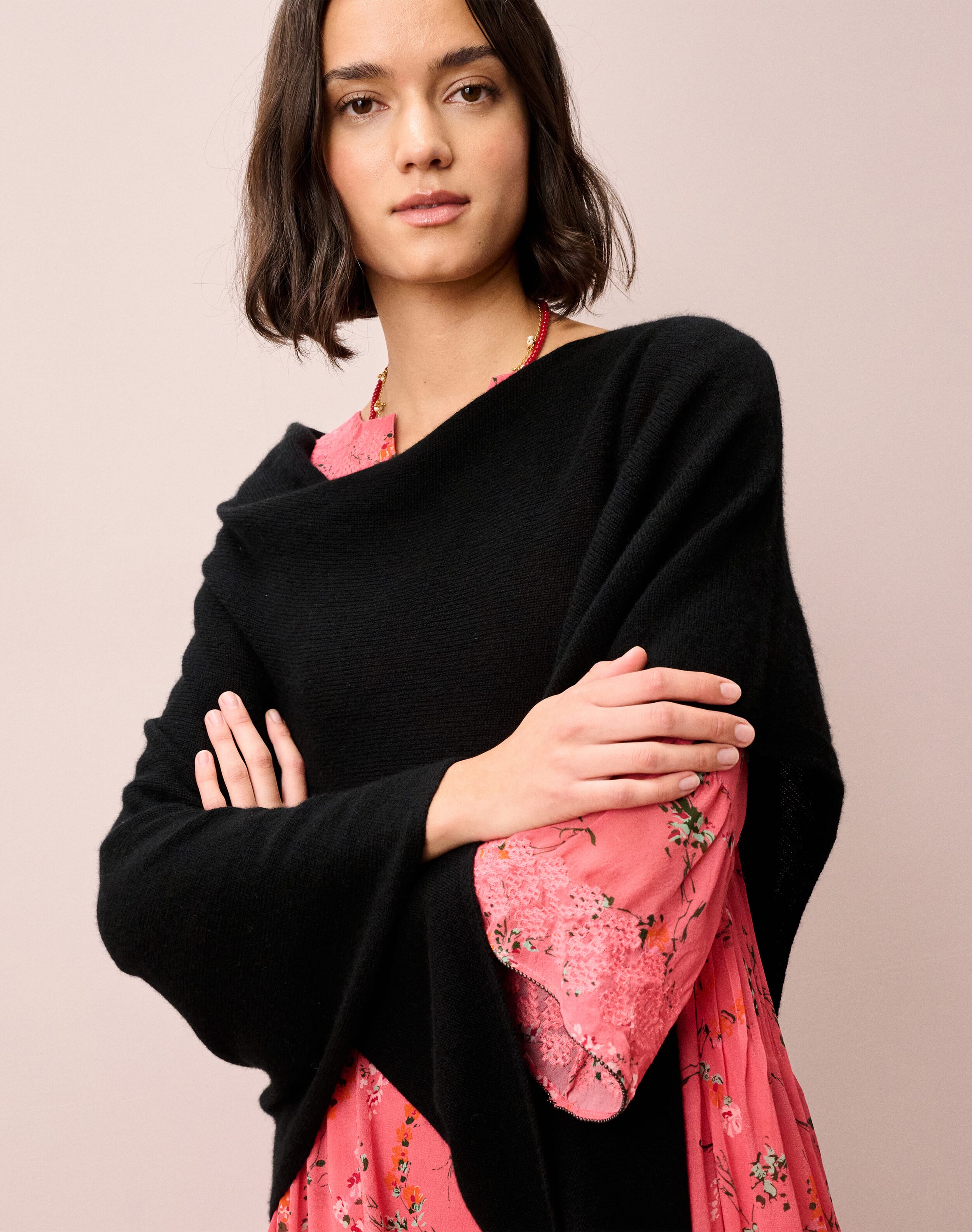 専用　ROCHAS ニット Racal Cashmere mix watch 1305 カシミアミックスワッチ | カシミヤ混