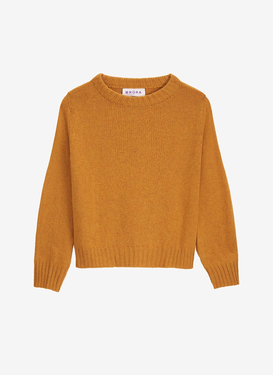 Saffron Cashmere Gauzy Jumper | Women's Jumpers | Brora