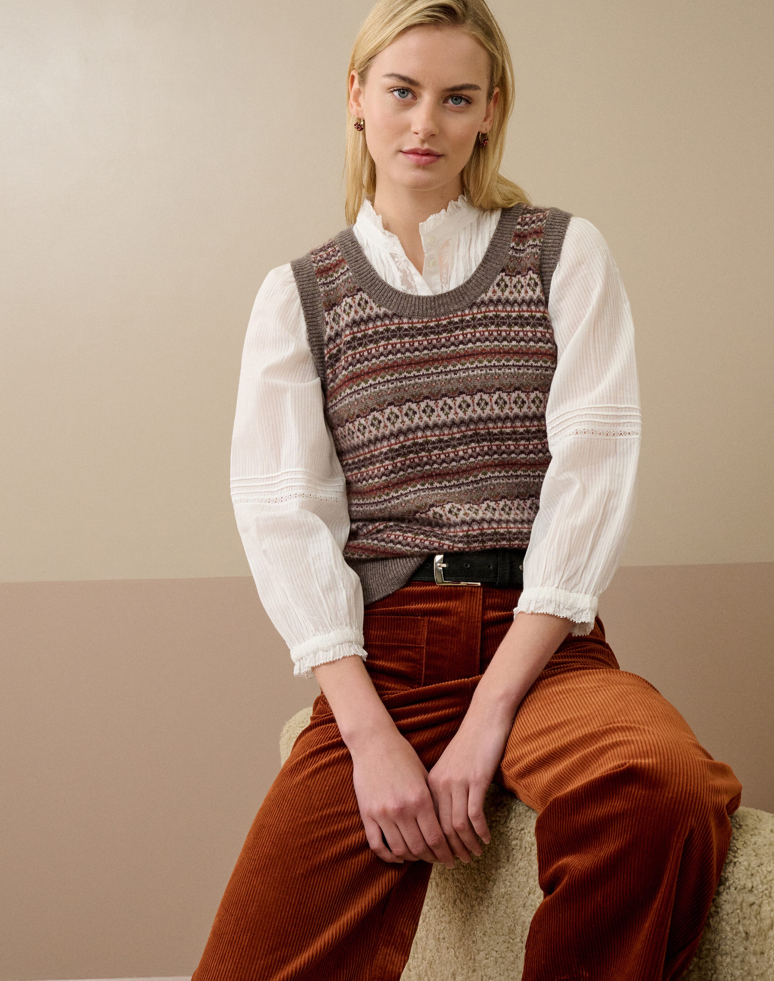 Brora Cashmere Boxy Jumper Dusk